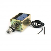 DC 12V 2mm 415g Open Frame Push Pull Type Magnet Electromagnet Solenoid