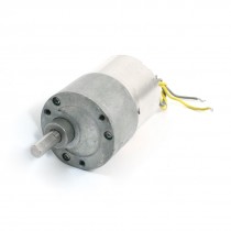 DC24V 6mm Dia Shaft 385RPM Output Speed Reducer Electric Geared Motor