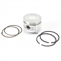 Silver Tone Engine 65mm Dia Piston Sealing Ring Set for Air Compressor
