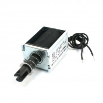 DC24V 0.19A 4.57W Linear Pull Solenoid Electromagnet 2mm 500g 6mm 180g