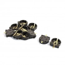 10 Pieces Soldering Terminals Button Cell Battery Holder for CR/LIR1220