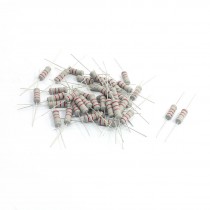 40Pcs 22k Ohm 2W 5% Tolerance Through Hole Carbon Film Resistor