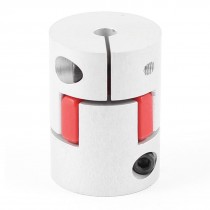 5mm x 5mm CNC Flexible Plum Coupling Shaft Stepper 25mm Dia 34mm Length