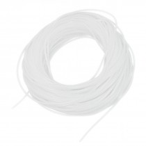 34Meter Long PE Polyethylene 4mm Spiral Cable Wire Wrap Tube White