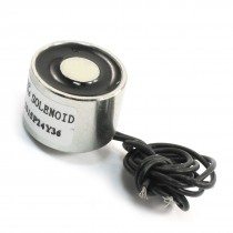 DC 12V 7100g Intermittent Electromagnet Magnet Solenoid Lift Holding