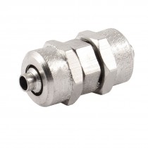 Straight 2 Ways Pneumatic 4mmx6mm Air Hose Quick Coupler Connector Couplings