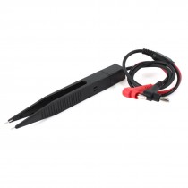 SMD SMT Chip Test Clip Meter Lead Probe Multimeter Tweezer Capacitor Resistance
