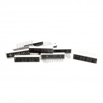 10 Pcs Single Row 12 Pin Red LED 4Bit 4-Digit Common Cathode Digital Tube 0.2"