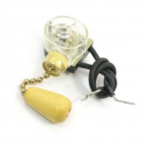 Lighting Ceiling Fan Light Switch w Pull Chain 3A 250VAC 6A 125VAC