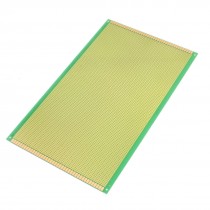 Green 2.54mm Pitch PCB Board Copper Prototype Breadboard 1 Side 180x300mm