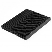 Flexible Organ Shaped 39.4" Length Plastic Dust Cover for CNC Machine