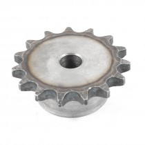 64mm Diameter 12mm Inner Hole Dia 15 Tooth Simplex Sprocket Gear Wheel
