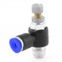 1 8" PT Male Thread to 4mm Pipe Air Pneumatic T Shaped Quick Joint Coupler