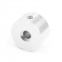 25mmx15mm Aluminum Nonslip Rotary Control Potentiometer Knob 0.25" Dia