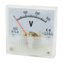 AC 0-300V Fine Tuning Dial Panel Analog Voltage Meter Voltmeter 91L4