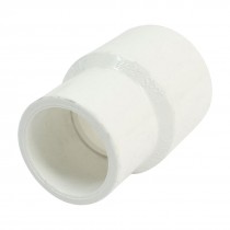 32mm to 25mm White PVC Water Pipe Straight Adapter Connector Fitting