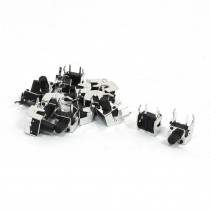 15pcs Electronic 2 Terminals Momentary Contact Micro Push Button Switches
