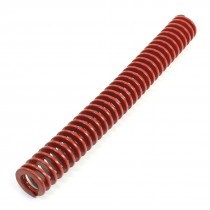Red Chromium Alloy Mould Flat Wire Compression Spring 35mmx21mmx300mm