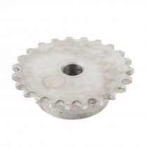 2" Diameter 8mm Hole Dia 23 Tooth Metal Industry Sprocket Gray