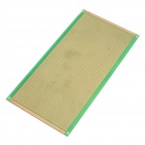 130mm x 250mm Panel Single Side Copper PCB Circuit Board Stripboard Green
