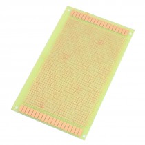 Prototyping Beige One Side Universal Copper PCB Board Stripboard 9x15cm