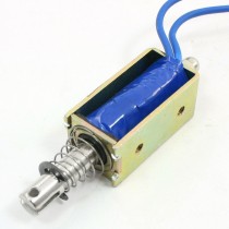 DC 12V 1A 10mm Stroke 600g Push Pull Type Open Frame Solenoid Electromagnet