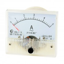 Class 2.5 Fine Tuning Dial Panel Ampere Meter 85L1-A AC 0-5A