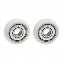 2Pcs Repair Parts 19mm x 55mm x 6mm Diameter Ball Bearings 625Z
