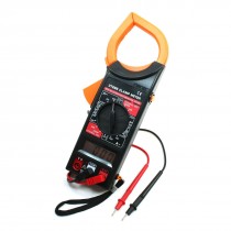 Volt Amplifier Ohm Meter Multimeter Digital Clamp Meter w 66cm Test Probe Leads