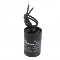 50/60 Hz 2uF Wire Lead Cylinder Motor Run SH Capacitor CBB61