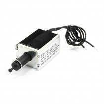 DC110V 0.09A 2mm 900g 6mm 300g Open Frame Pull Type Solenoid Electromagnet 9.9W