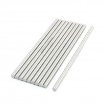 10 Pcs High Speed Steel Round Turning Lathe Bars 4mm x 100mm