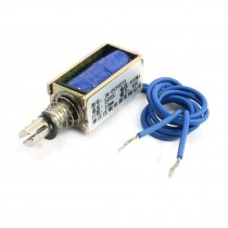 DC24V 600mA 10mm 40g Open Frame Pull Type Solenoid Electromagnet