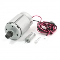 3V 1200RPM 12V 4800RPM Miniature Motor w 3V Emitting Diodes Set
