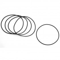 5Pcs 125mm OD 3.1mm Thickness Industrial PU O Ring Oil Seal Gaskets