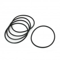 5pcs 120mm Outside Dia 5mm Cross Section Industrial Rubber O Rings Seals