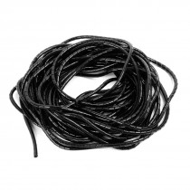 20M Long Flexible Black PE Polyethylene Spiral Cable Wire Wrap Tube 6mm