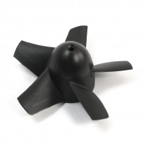 RC Plane Spare Parts Plastic 5 Blades Ducted Fan Propellers CCW 72mm