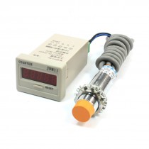 LJ18A3-8-Z/BY 8mm Approach Sensor Inductive Proximity Switch PNP w Counter