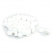 50Pcs 0.5 Modulus 9mmx2mm Plastic Gear Cog for RC Toy Electric Motor Shaft