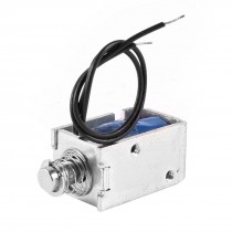 DC28V 1A 28W Open Frame Push Pull Solenoid Electromagnet 1mm 800g 6mm 260g