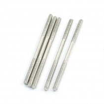 5PCS RC Airplane Parts 2mm Dia Thread Tight Adjustable Push Rod 42mm