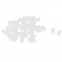 50Pcs 2mm x 6mm x 9.5mm Plastic Worm Gear for DIY Toy Motor Reduction Box