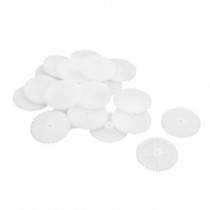 20Pcs 44 Teeth 0.5 Modulus Plastic Single Gear for Stepping Motor Gearbox