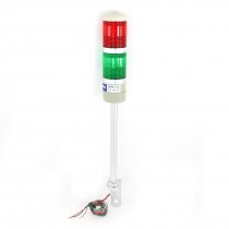 DC 24V Industrial Signal Lamp Red Green R/G Flash Tower Alarm Light