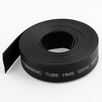 Ratio 2:1 Black Polyolefin 0.5" Dia Heat Shrink Shrinkable Tube 5M