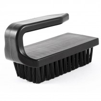 Black Plastic U Shaped Dust Cleaner Dirt Remover Anti Static Brush