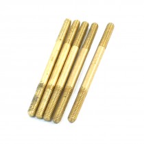 5PCS Double Threaded Tip Copper Adjustable Push Rod Connector 30x1.8mm