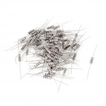 100 Pcs 1000 1K Ohm 1W Resistance Fixed Carbon Film Resistors