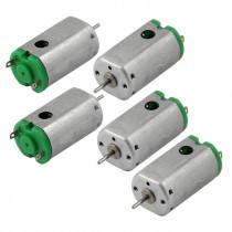 5 Pcs DC 3V 19300RPM Rotary Speed Magnetic Mini Motor for DIY RC Airplane Toy